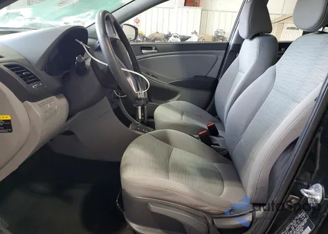 2017 Hyundai Accent Se из США, поврежденный, VIN KMHCT4AE0HU352324